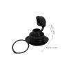 Anneome 4pcs TPU Spiral Air Nozzles Quick Inflation Boat Valves Plug with Anti-Leak Design Durable Material Fit for Inflatable Boats Sups view 2