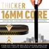 Franklin Sports Pro Pickleball Paddles - Signature Series Pro Paddle with MaxGrit Surface - USA Pickleball (USAPA) Tournament Approved - 16mm Polypropylene Core - Black/Gold view 3