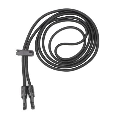 Horse Reins, Side Reins Horse Side Reins El stic Neck Stretcher Customiz ble Tr ining Rope for Horses, Equestri ns, Horse Owners, nd Lunging