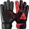 BEAST RAGE Goalkeeper Gloves for Kids Support Grip Youth Football Glove Kid Junior Soccer Glove for Kid 6-15 Men Adult Boys Football Gloves (Red, Size 4 for (6 to 9 Year Kid)) view 1
