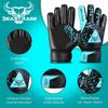 BEAST RAGE Goalkeeper Gloves for Kids Support Grip Youth Football Glove Kid Junior Soccer Glove for Kid 6-15 Men Adult Boys Football Gloves (Aqua, Size 8 for (M/L Adult)) view 2