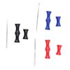 LIOOBO 3set Silicone Bowstring Finger Saver Hunting Accessories Soft Finger Guard for Recurve Random Color
