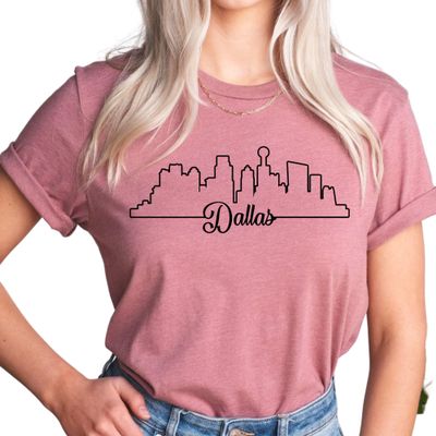 Dallas Skyline Shirt, S5101