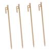 Anneome 4pcs Ground Nail Stakes Non Tent Pegs for Camping Heavy Duty Awning Canopy Use Portable Design for Outdoor Activities