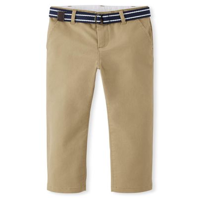 Gymboree,and Toddler Belted Chino Pants,Tan,10