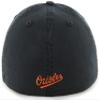 47 MLB Team Color Primary Logo Franchise Fitted Baseball Hat Cap, Unisex Adult - Baltimore Orioles - Black (Medium) view 2