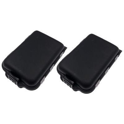 Anneome 2pcs Fishing Accessories Containers Compact Fishing Tackle Organizer Bait Lure Box