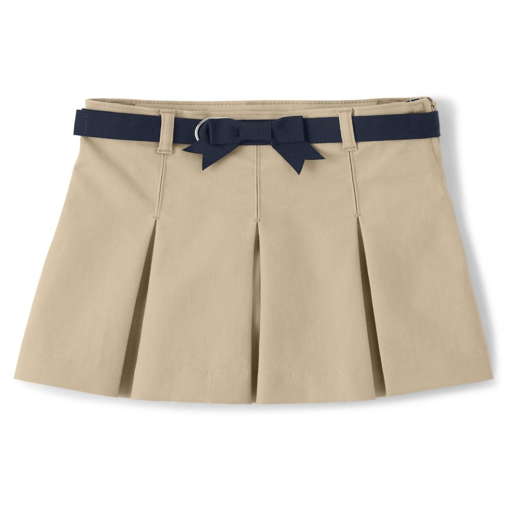 Gymboree,and Toddler Twill Pleated Skort,Tan,10