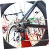 BIUDECO Bike Chainstay Protector Sticker Kit 4 Pieces Bike Frame Cover Decal for Road Bikes Black view 4