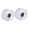 KOMBIUDA 2pcs Skating Wheels Bearings Pu Roller Skate Accessories for Smooth Outdoor Performance and Asphalt view 1