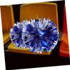 BCOATH 6pcs Cheerleader Pompoms and Handheld Cheer Props for Dance Sports Teams and Events Glossy and Vibrant Cheering Accessories view 2