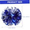 BCOATH 6pcs Cheerleader Pompoms and Handheld Cheer Props for Dance Sports Teams and Events Glossy and Vibrant Cheering Accessories view 4