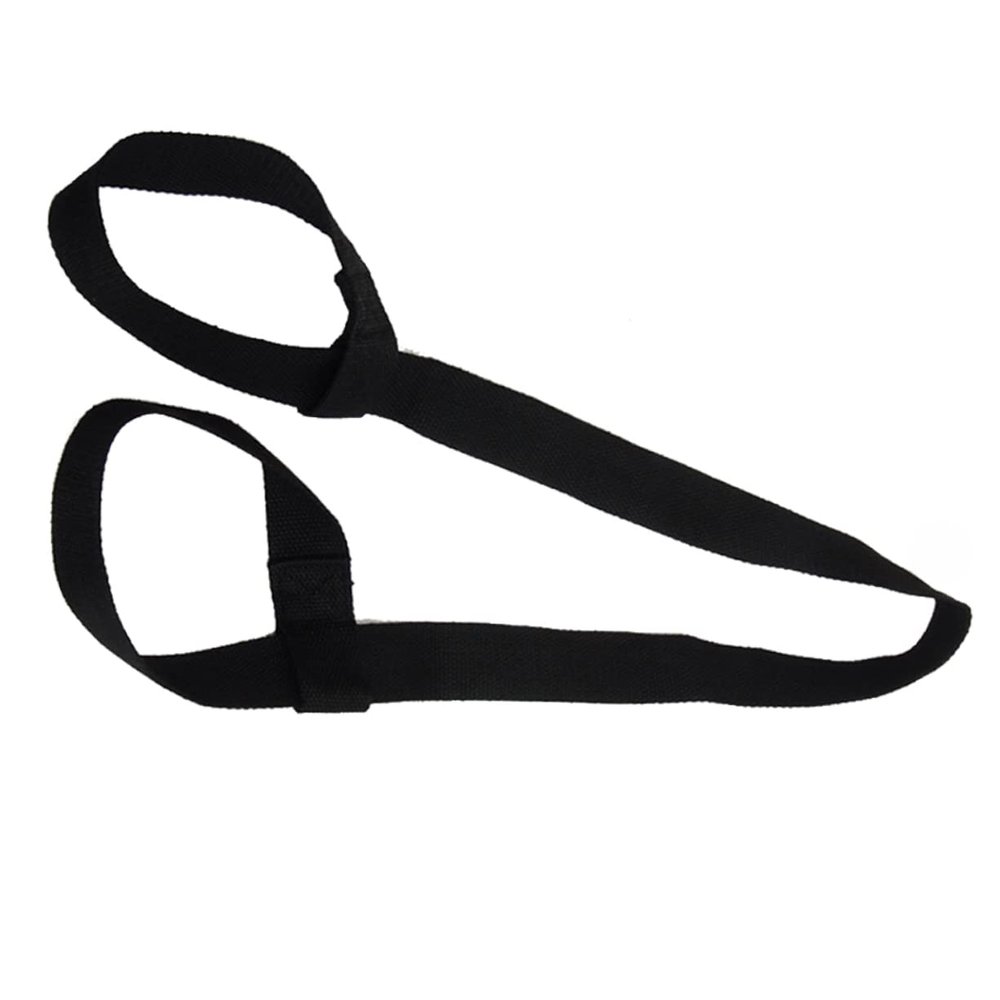 BCOATH Adjustable Cotton Yoga Mat Carrier Strap Sling for Black Lightweight Durable Fits All Yoga Exercise Enthusiasts