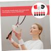 BCOATH 15pcs Non-Slip Racket Grip Rings Premium Overgrip Protector for Tennis Badminton Black White Red Durable and Reusable for Enhanced Control and Comfort view 4
