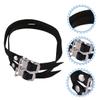 LIOOBO Bike Pedal Straps 4 Pack Universal Fit for Exercise Bike Stationary Road Bikes view 2