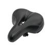 Anneome Comfortable Wide Bike Seat Thick Padded Bike Seat Cover Road Saddle Comfortable Double Steel Spring view 1