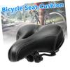 Anneome Comfortable Wide Bike Seat Thick Padded Bike Seat Cover Road Saddle Comfortable Double Steel Spring view 3