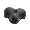 Anneome Comfortable Wide Bike Seat Thick Padded Bike Seat Cover Road Saddle Comfortable Double Steel Spring view 4