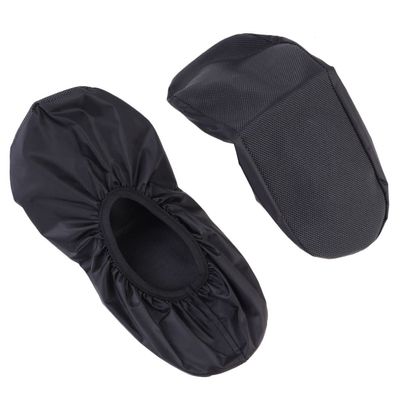 BCOATH 1pair Water-Resisting Bowling Shoe Covers Non-Slip Indoor Foot Protectors for Bowling Lovers and Easy to Store Black for Keeping Shoes Clean