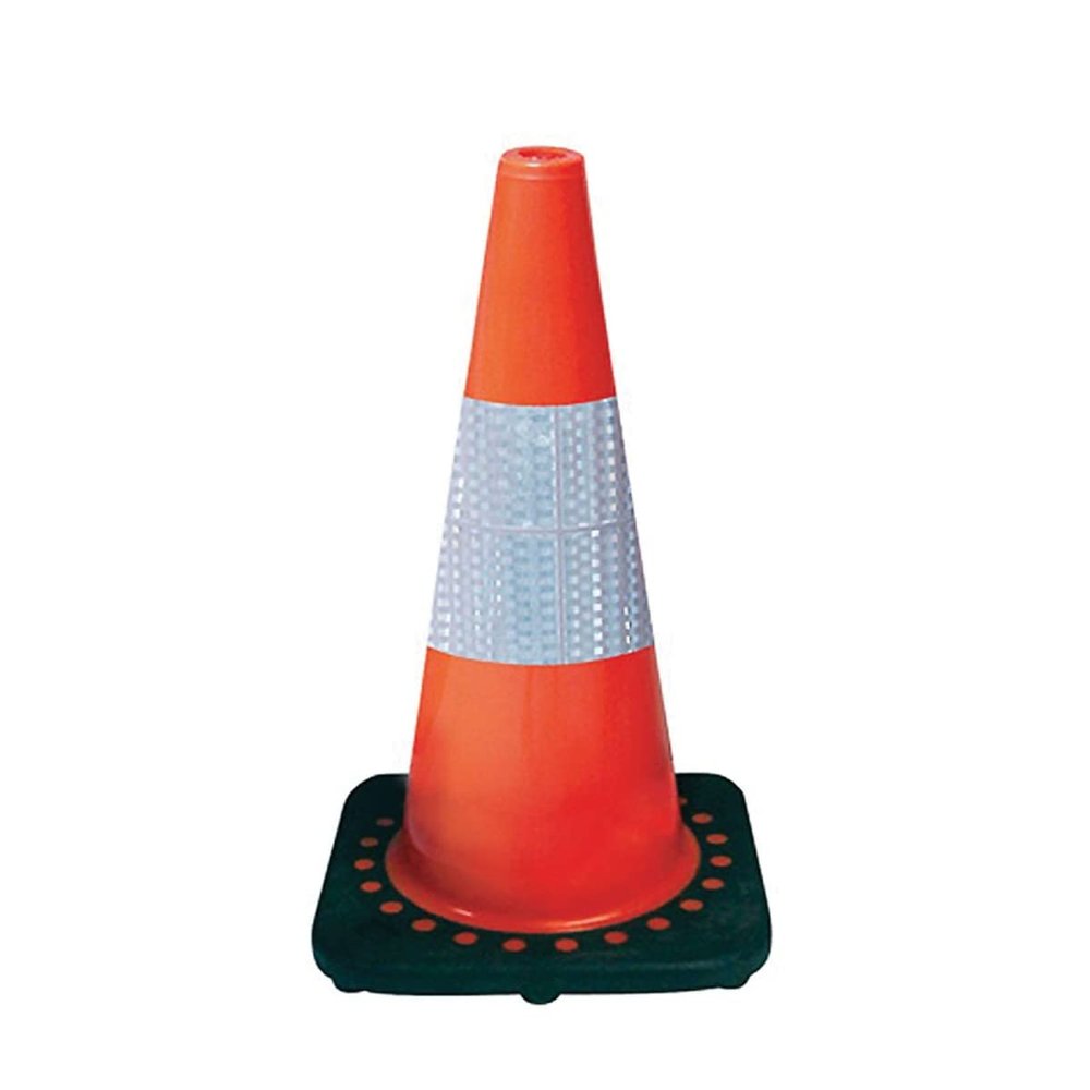 18 in. Safety Cone with Reflective Bar