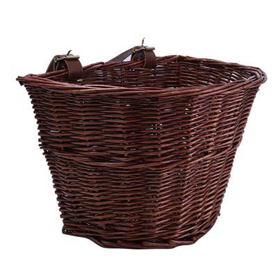 Anneome Rattan Basket for Boys and Girls Bike Detachable Front Basket for Boys