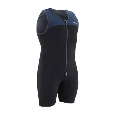 NRS 2mm Men's Short John - Blue/Grizzly 2XL