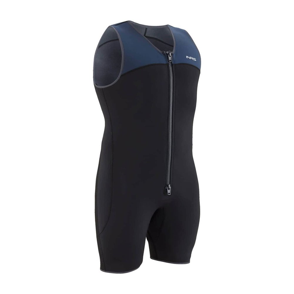 NRS 2mm Men's Short John - Blue/Grizzly 2XL