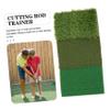 Anneome Golf Hitting Mat for Indoor Practice Turf Training Mat Heavy Duty Backing for Beginners and Professionals Versatile Use Home Office Backyard view 4