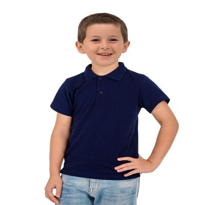 Monag Kids Polo Shirt, Infant, Toddler, Youth Golf Shirt (US, Age, 8 Years, Navy)