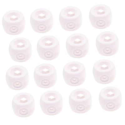 Gogogmee 16pcs Foosball Table Rod Caps End Caps for Foosball Machine Easy Installation Protective Iron Pole Plugs Compatible with Tables Essential Safety Accessories