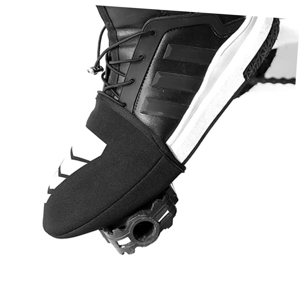 KOMBIUDA Outdoor Cycling Shoes Covers Windproof Water Resistant Reflective Unisex Overshoes Safe Riding Locking Shoe Cover for Bikes