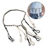 KOMBIUDA Key Lanyard Hanging Rope with Whistle for Outdoor Hiking Durable Multi-use Cord for Keys Id and Essentials for Camping and Emergency Situations view 2