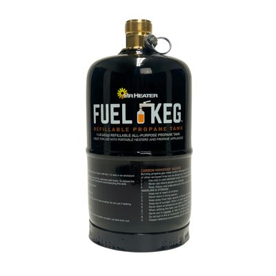 Mr. Heater Fuel Keg. - 1 lb. / 16 oz. Empty Refillable Propane Tank