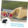 LIOOBO Spiral Tent Pegs with Heavy-Duty Ground Anchor for Trampolines and Tents Stakes Straps Durable Construction for High Wind Resistance and Easy Installation view 4