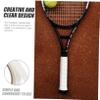LIOOBO Badminton Racket Stickers TPU Tennis Racket Frame Tape Racquet Protection Tape Easy Peel Off Professional Design view 4