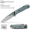 Benchmade - Mini Bugout 533 Folding Knife with Sage Green Grivory Handle (533SL-07) view 3