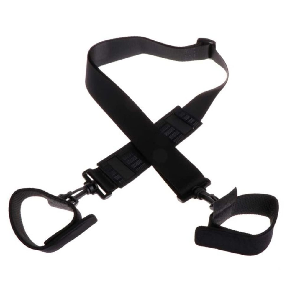 Happyyami Fishing Rod Shoulder Strap Fish Carrier Rod Belt Shoulder Pad for Outdoor Activities