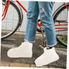 LIOOBO 1pair Shoe Covers Washable Silicone Rain Boot Protectors for Use Fits Slip Reusable Rain Gear view 3