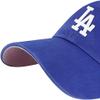 47 Los Angeles Dodgers Primary Logo Ballpark Clean Up Dad Hat Baseball Cap (Royal Blue - Pink) view 2