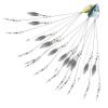 LIOOBO 3pcs Vivid Artificial Fishing Hooks Sinking Salt Water Lures for Freshwater Saltwater Creative Baits for Bass Trout Fishing Lifelike Design Rotation view 1