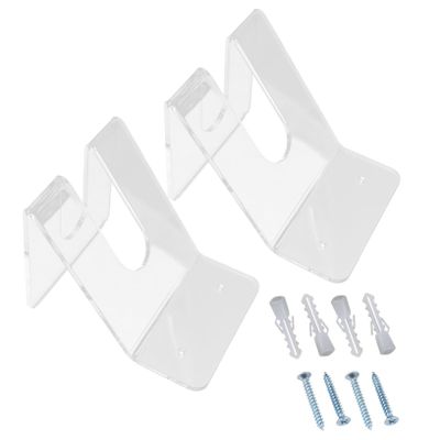 LIOOBO Sturdy Acrylic Kayak Paddle Wall Storage Holder Easy Install for Canoe Oar Mount