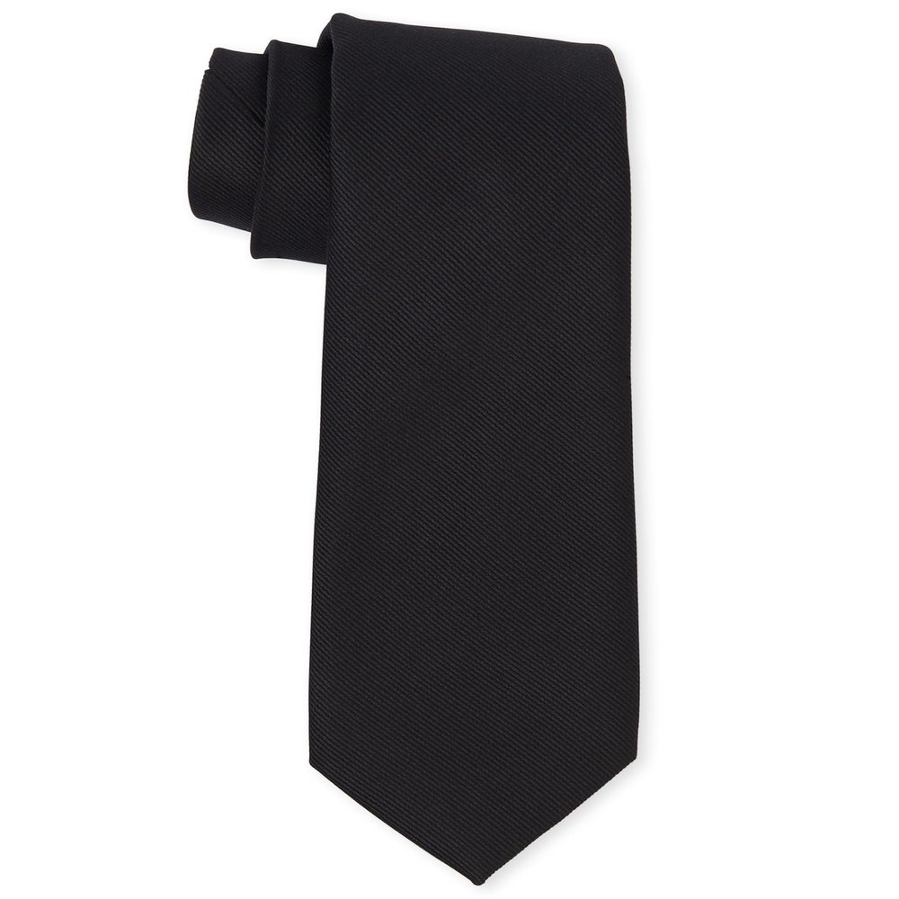 The Children's Place,Boys,Neck Ties,Solid Black,4-7