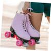 LIOOBO Roller Skate Toe Stops Durable Pu Brake Pads with Screws for Reliable Stopping for Inline and Quad Skates Black White view 2