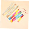 Happyyami 8pcs Rhythmic Ribbon Streamers for Kids Creative Dancing Ribbons Set Colorful Gymnastics Silk for Children Dance Streamers for Training Performance view 3