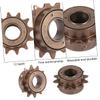 Beatifufu 12t Steel Tooth Flywheel Inner Diameter Brown Finish for Smooth Bike Performance Easy to Install Bicycle Accessory view 2