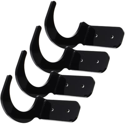 LIOOBO Wall Mount Baseball Bat Rack Softball Bat Display Case Sturdy Holder Install Parts
