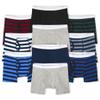 The Children's Place,Boys,Cotton Boxer Briefs Underwear Variety 10-Pack,Solids/Stripes,3X-Large view 1