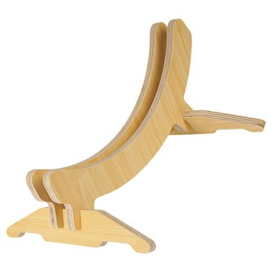 LIOOBO Wooden Bike Parking Stand Support for Mountain Road and Folding Bikes Practical Display Rack for Home and Outdoor Use and Design