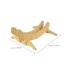 LIOOBO Wooden Bike Parking Stand Support for Mountain Road and Folding Bikes Practical Display Rack for Home and Outdoor Use and Design view 2