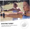 LIOOBO Train Targets for Shooting Practice 12pcs Manganese Steel Archery Targets Compact Size Easy to Carry view 4